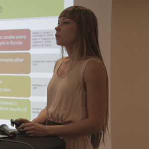 Speaker at Neuroscience Conference - Anna Bezdeneznykh
